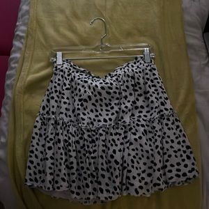 Black and White Skirt